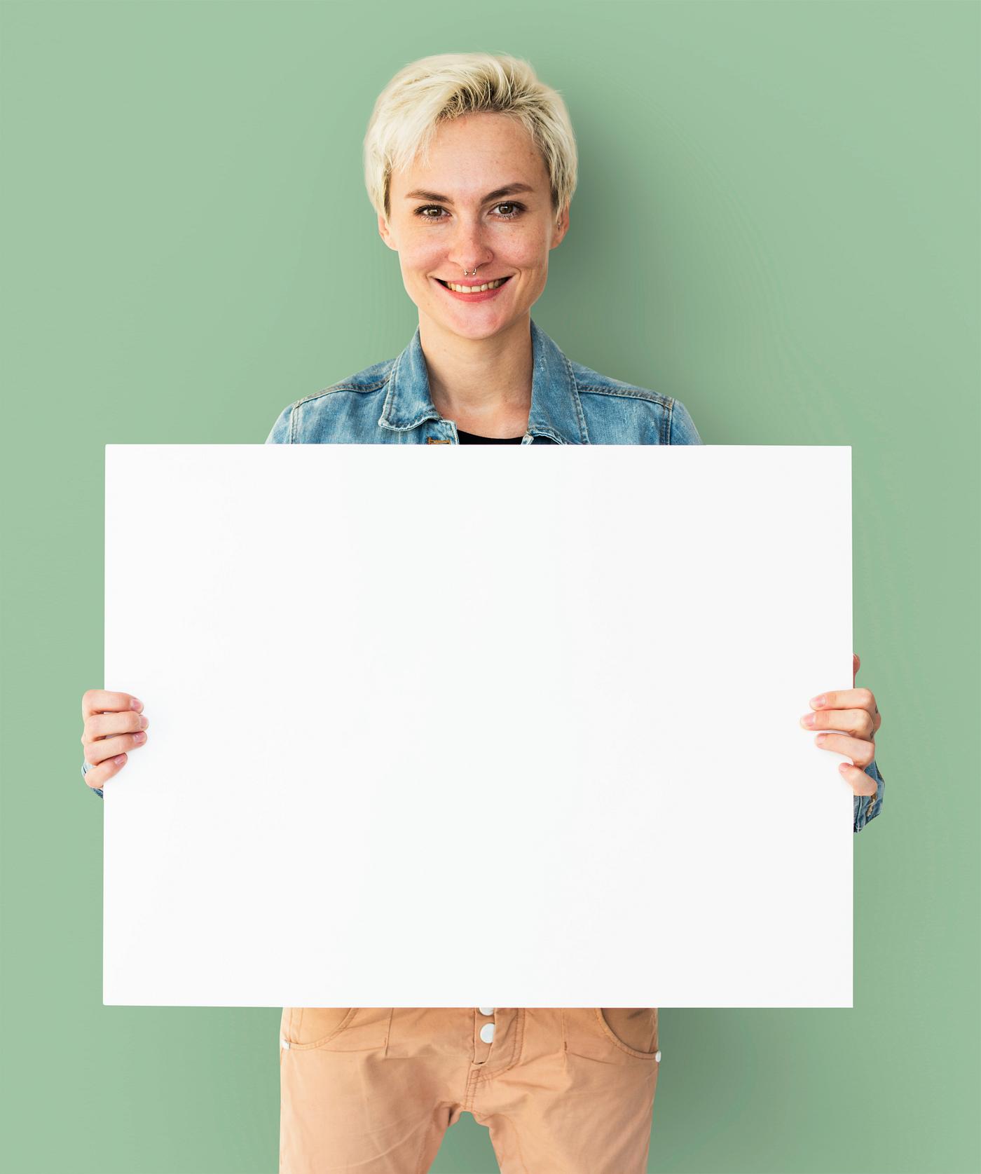 expression, studio, person, show, recreation, people, caucasian, placard, solo, communicate, woman, lifestyle, empty, smile... expression, studio, person, show, recreation, people, caucasian, placard, solo, communicate, woman, lifestyle, empty, smile...