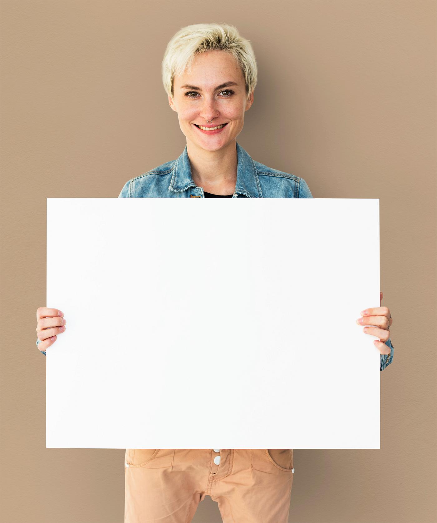 expression, studio, person, show, recreation, people, caucasian, placard, solo, communicate, woman, lifestyle, empty, smile... expression, studio, person, show, recreation, people, caucasian, placard, solo, communicate, woman, lifestyle, empty, smile...
