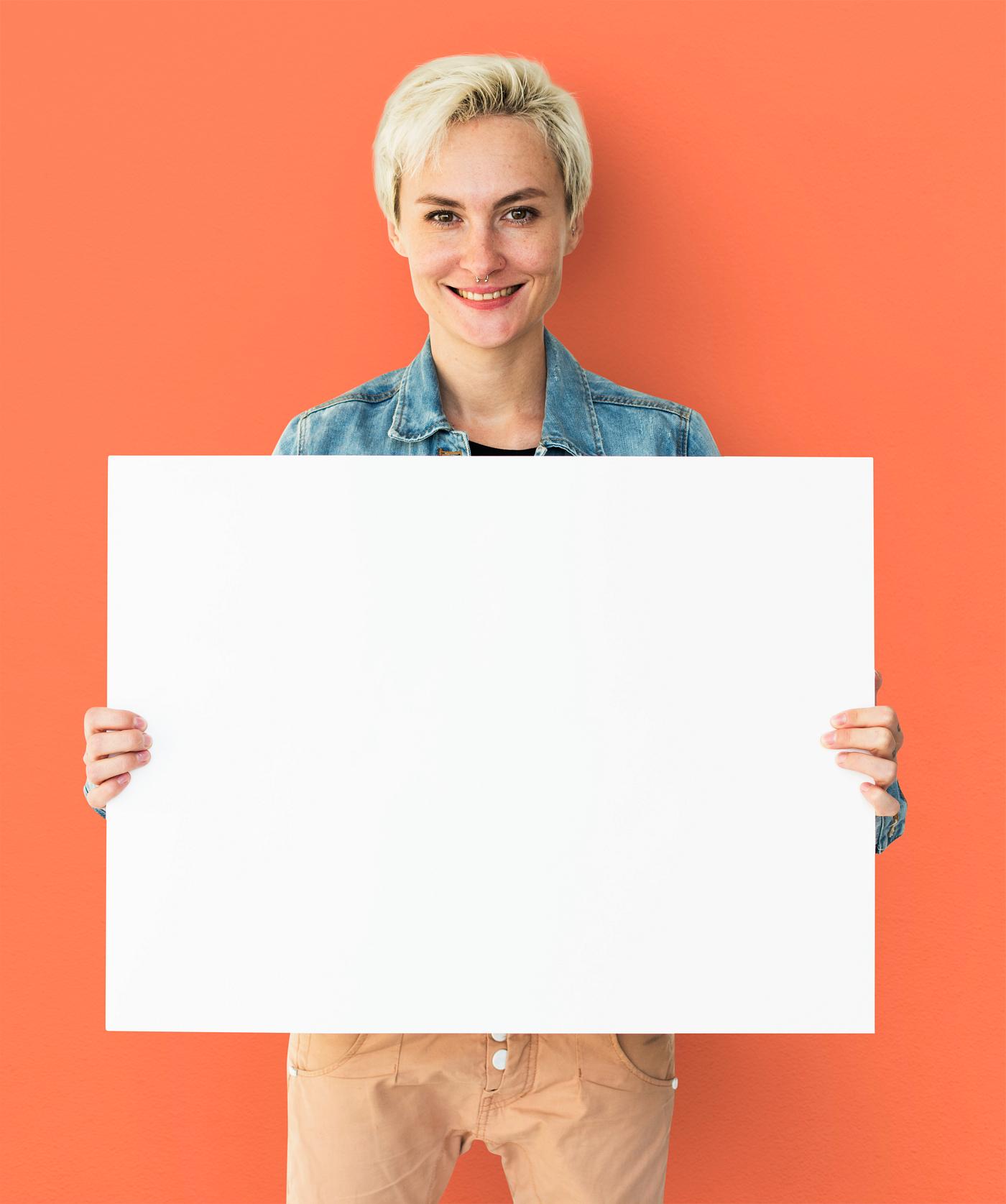expression, studio, person, show, recreation, people, caucasian, placard, solo, communicate, woman, lifestyle, empty, smile... expression, studio, person, show, recreation, people, caucasian, placard, solo, communicate, woman, lifestyle, empty, smile...