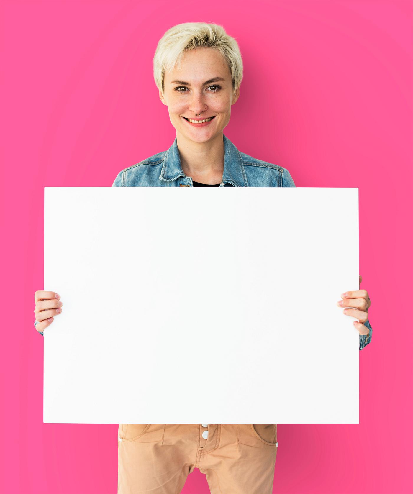 expression, studio, person, show, recreation, people, caucasian, placard, solo, communicate, woman, lifestyle, empty, smile... expression, studio, person, show, recreation, people, caucasian, placard, solo, communicate, woman, lifestyle, empty, smile...