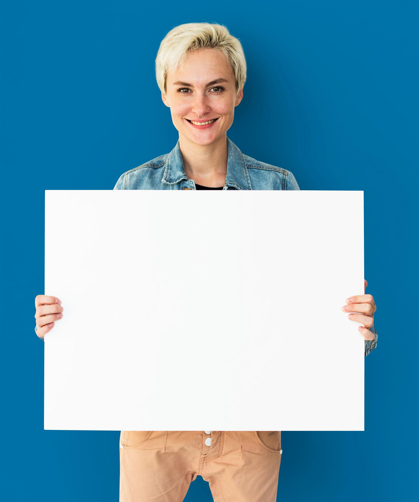 expression, studio, person, show, recreation, people, caucasian, placard, solo, communicate, woman, lifestyle, empty, smile... expression, studio, person, show, recreation, people, caucasian, placard, solo, communicate, woman, lifestyle, empty, smile...