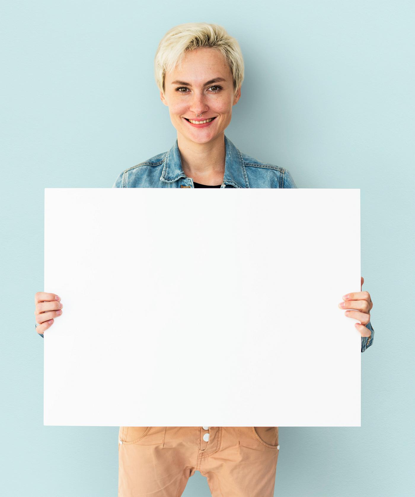 expression, studio, person, show, recreation, people, caucasian, placard, solo, communicate, woman, lifestyle, empty, smile... expression, studio, person, show, recreation, people, caucasian, placard, solo, communicate, woman, lifestyle, empty, smile...