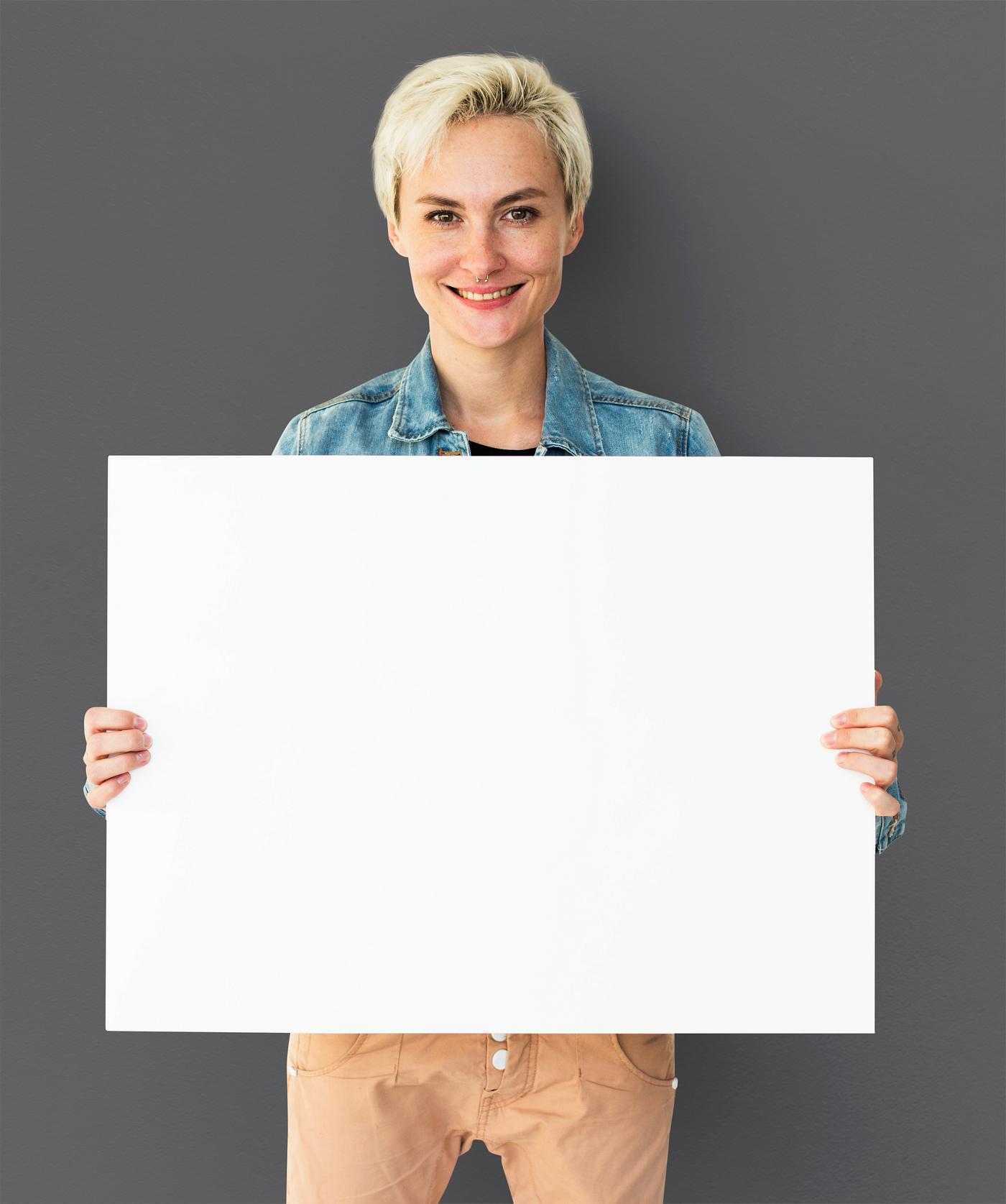 expression, studio, person, show, recreation, people, caucasian, placard, solo, communicate, woman, lifestyle, empty, smile... expression, studio, person, show, recreation, people, caucasian, placard, solo, communicate, woman, lifestyle, empty, smile...