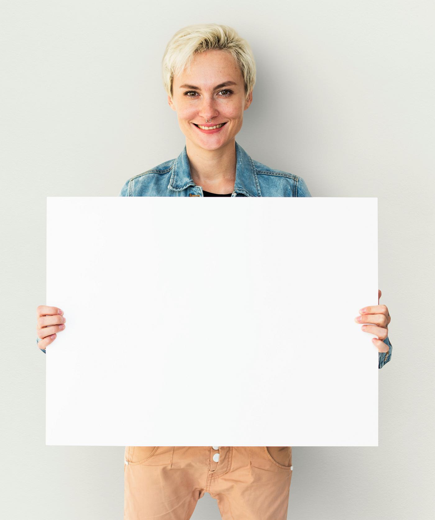 expression, studio, person, show, recreation, people, caucasian, placard, solo, communicate, woman, lifestyle, empty, smile... expression, studio, person, show, recreation, people, caucasian, placard, solo, communicate, woman, lifestyle, empty, smile...