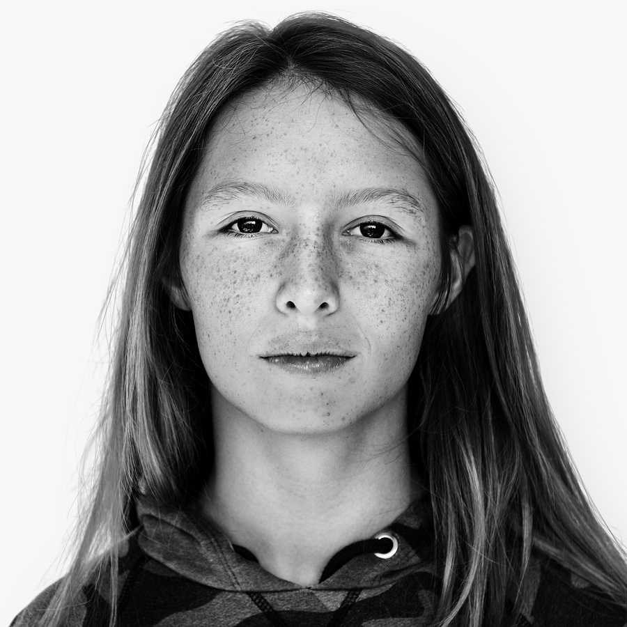 Portrait of an Australian girl Portrait of an Australian girl - alone, australia, australian, black and white, casual, caucasian, emotion, expression, face…