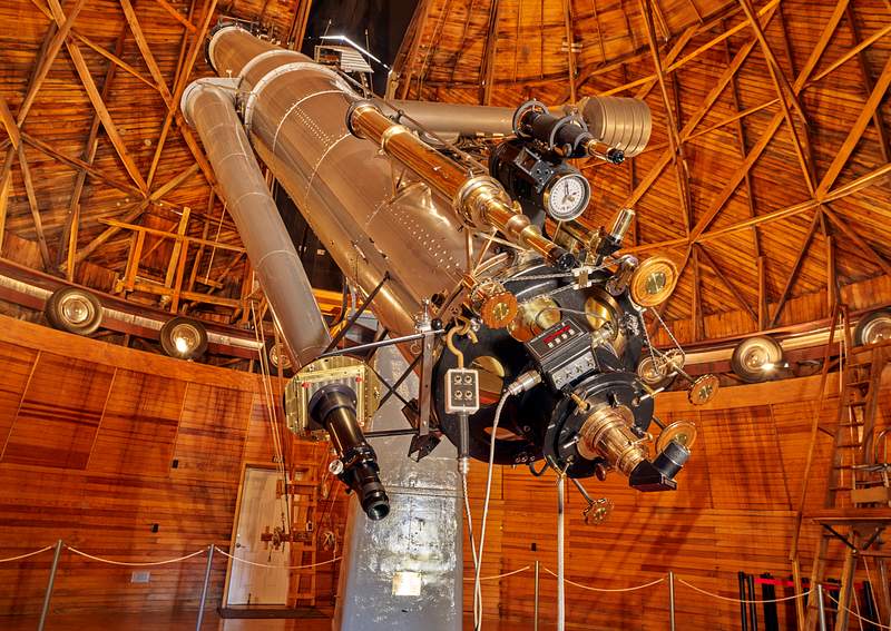 Carol M. Highsmith's Arizona Photograph | Free public domain photo The Clark Telescope, built in 1896 at Lowell Observatory in Flagstaff, Arizona. Commissioned in 1895 by the…