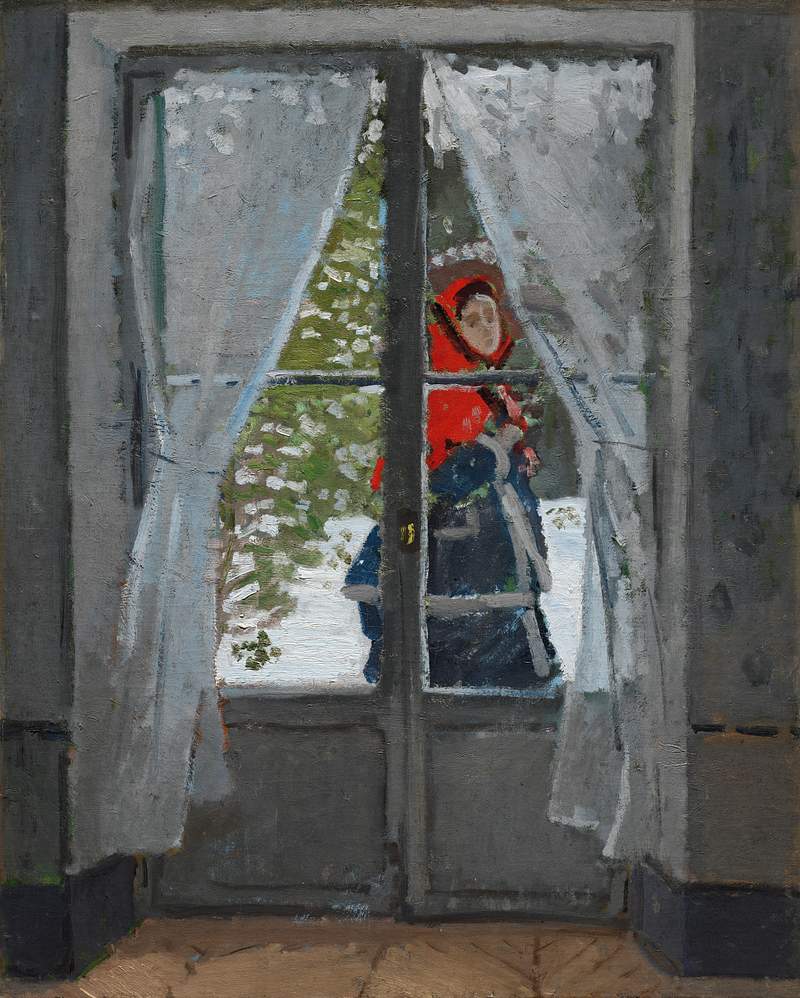 The Red Kerchief by Claude Monet | Free public domain illustration The Red Kerchief (ca. 1868–1873) by Claude Monet. Original from The Cleveland Museum of Art. Digitally enhanced by…