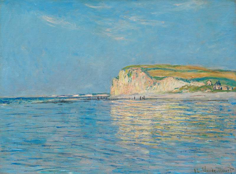 Low Tide at Pourville, near Dieppe by Monet | Free public domain illustration Low Tide at Pourville, near Dieppe (1882) by Claude Monet. Original from The Cleveland Museum of Art. Digitally enhanced by…