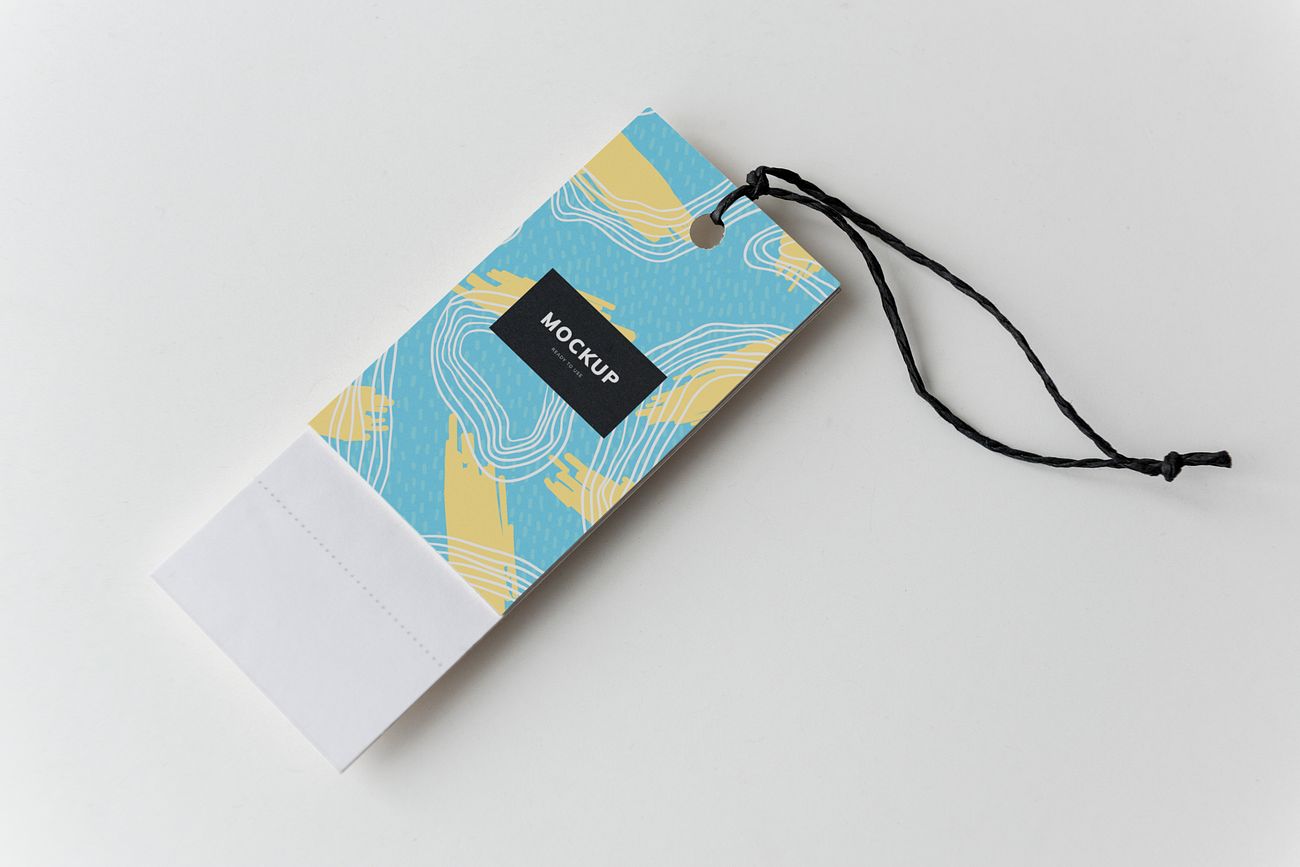 Download Colorful bookmark tags mockup design | Royalty free psd ...
