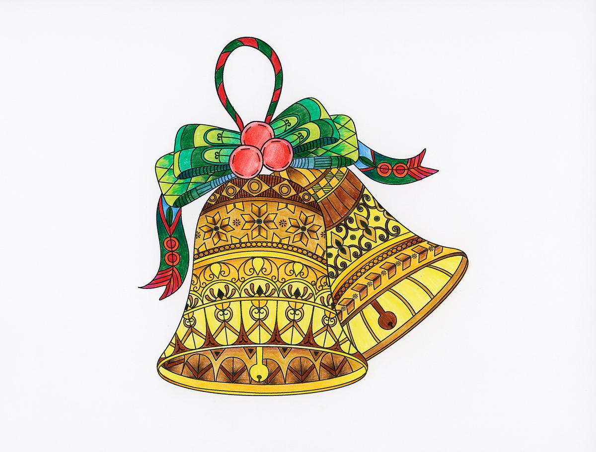 Japanese beckoning cat adult coloring page | Free stock illustration