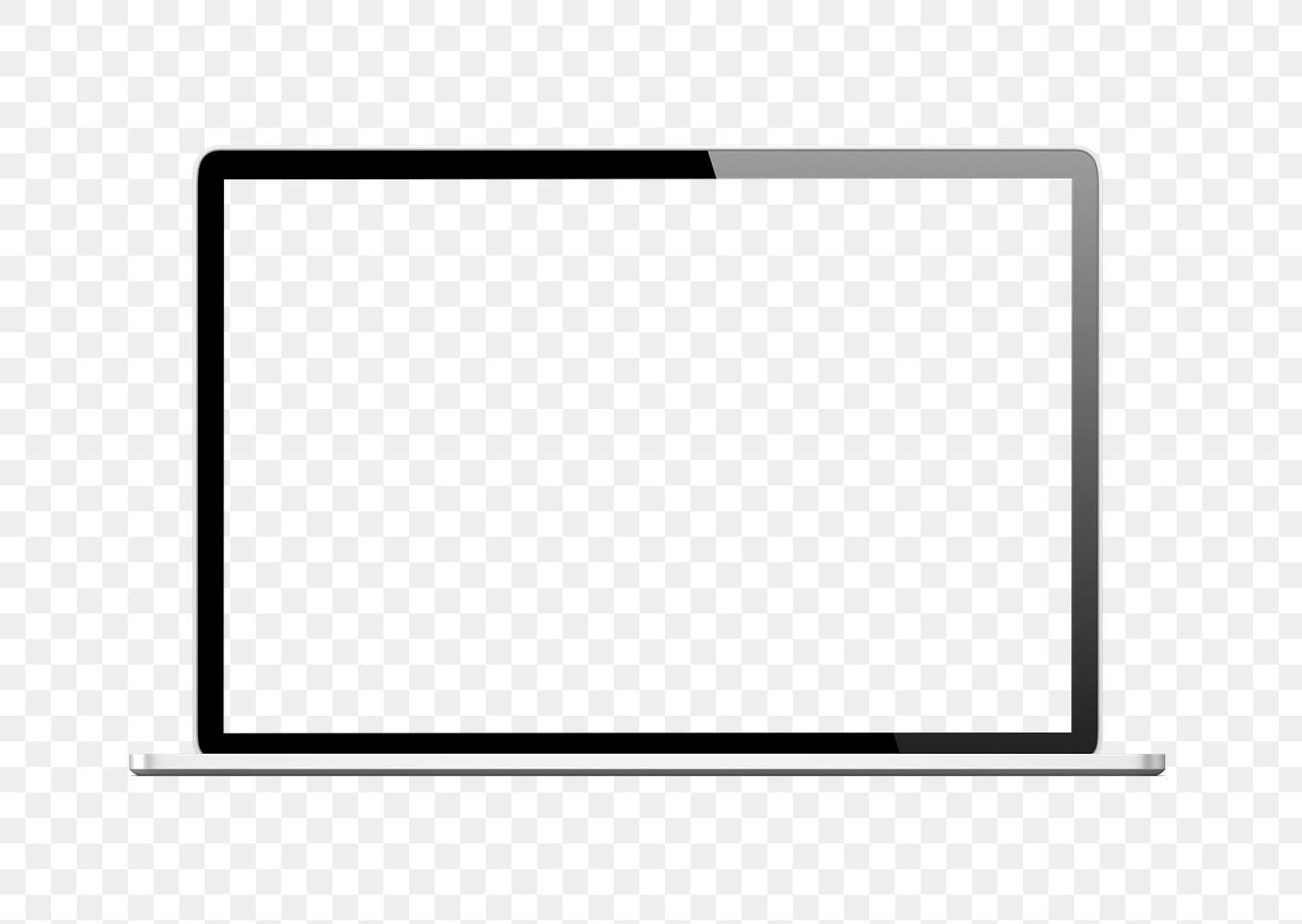 Download Laptop screen mockup png | Royalty free stock transparent ...