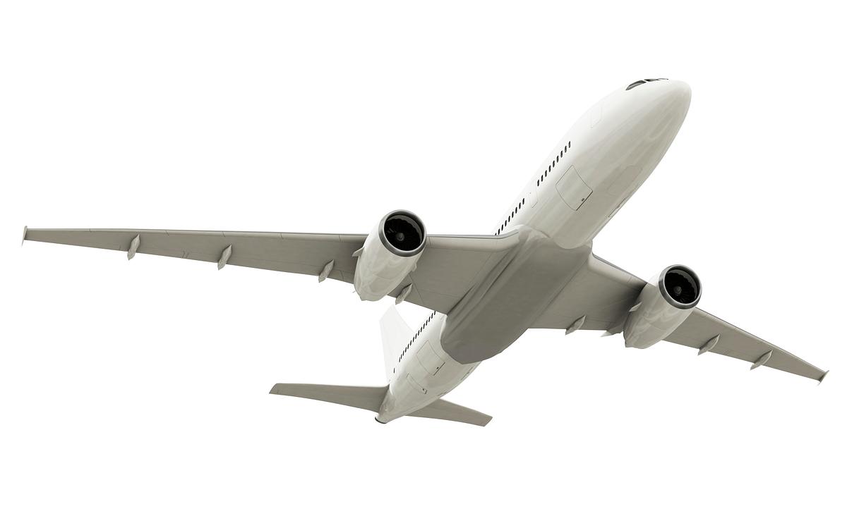 Download Three dimensional image of an airplane | Royalty free stock psd mockup - 322513