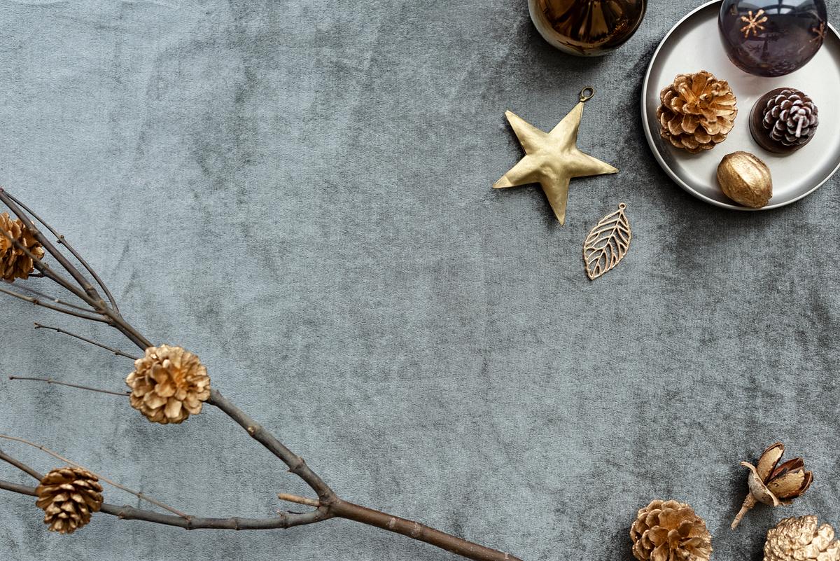 Blank Christmas ornaments frame decor | Premium Photo - rawpixel