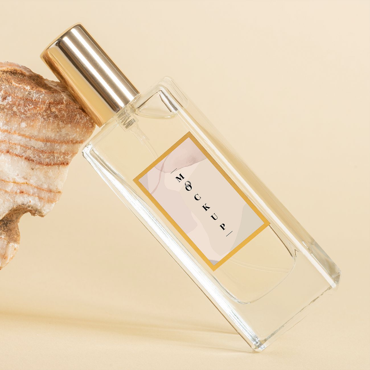 Download Blank perfume glass bottle mockup | Royalty free illustration - 2422693