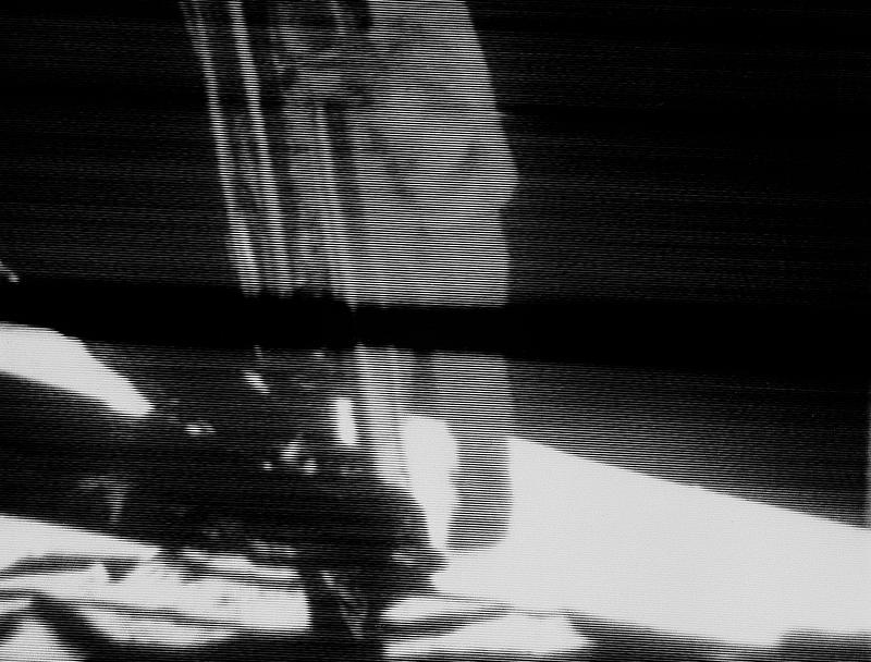Moon landing photograph Astronaut Neil A. Armstrong, Apollo 11 commander, descends the ladder of the Apollo 11 Lunar Module (LM) prior to making the…