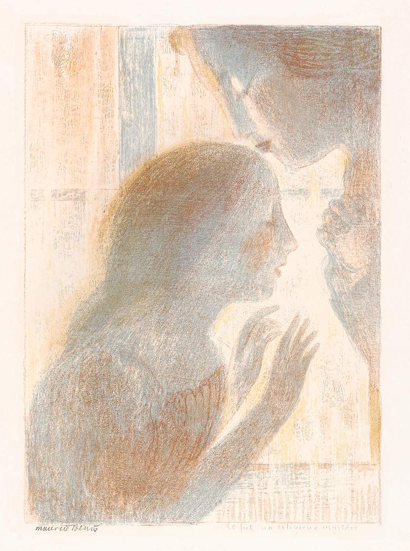 It was a religious mystery (Ce fut un religieux mystère (ca.1897–1899) print in high resolution by Maurice…