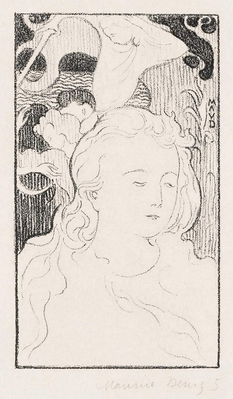 Poster voor Pelléas en Mélisande (Affiche voor Pelléas en Mélisande) (1893) print in high…