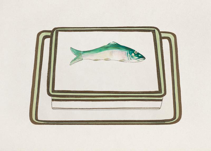 Design for a Box (1880-1910) painting in high resolution by Noritake Factory. Original from The Smithsonian Institution.…