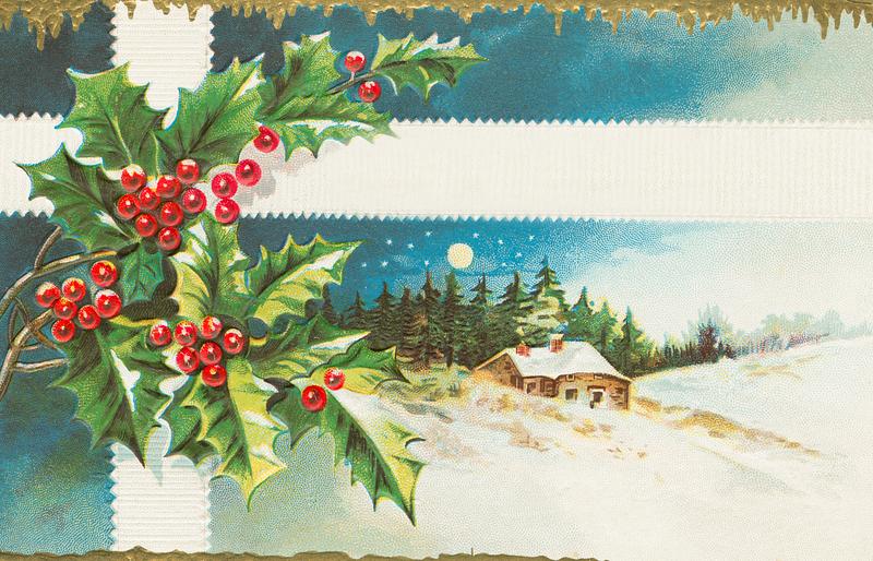 "A Merry Christmas" Postcard from E. Nash (Firm) (1910) "A Merry Christmas" Postcard from E. Nash (Firm) (1910)