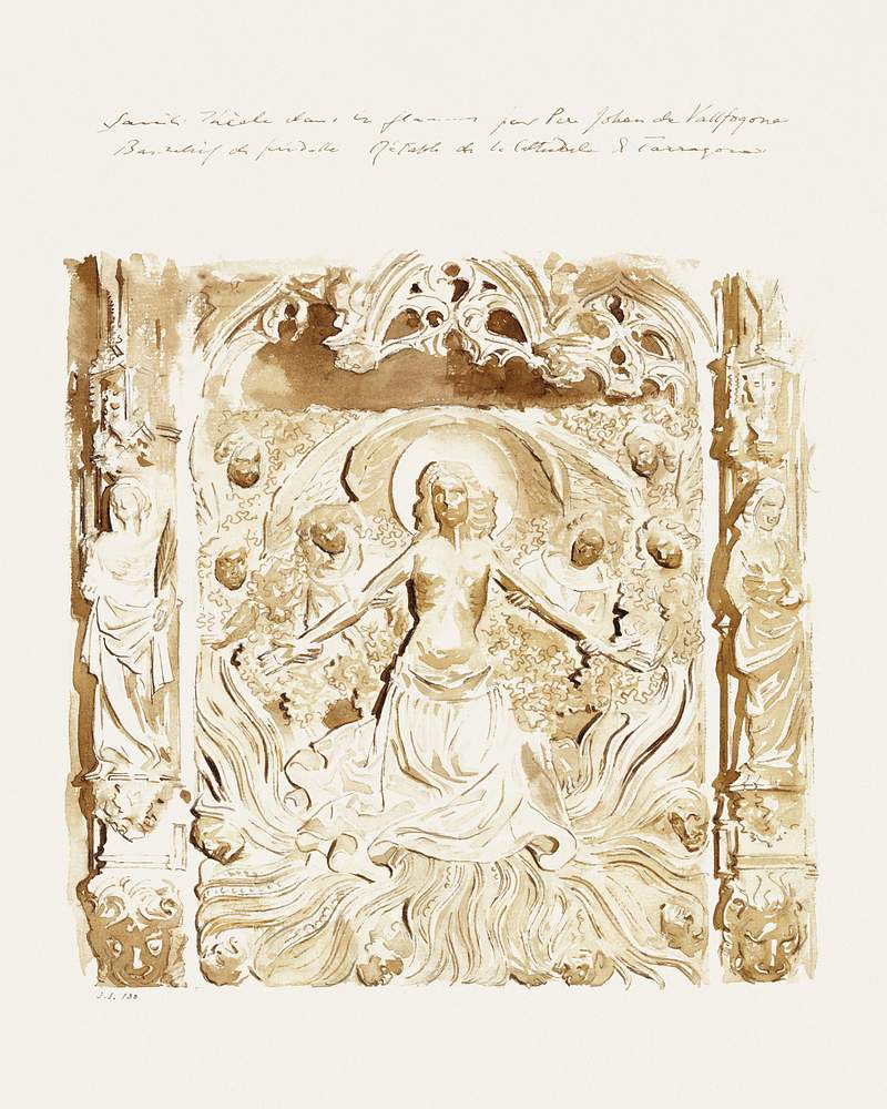 Predella of an Altar, Cathedral, Tarragon (ca. 1895–1908) by John Singer Sargent. Original from The MET Museum.…
