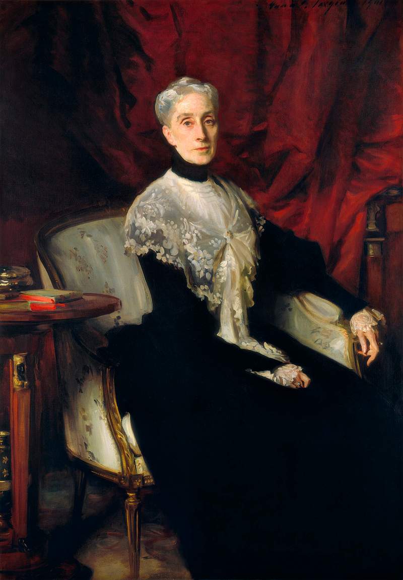 Ellen Peabody Endicott (Mrs. William Crowninshield Endicott) (1901) by John Singer Sargent. Original from The National…