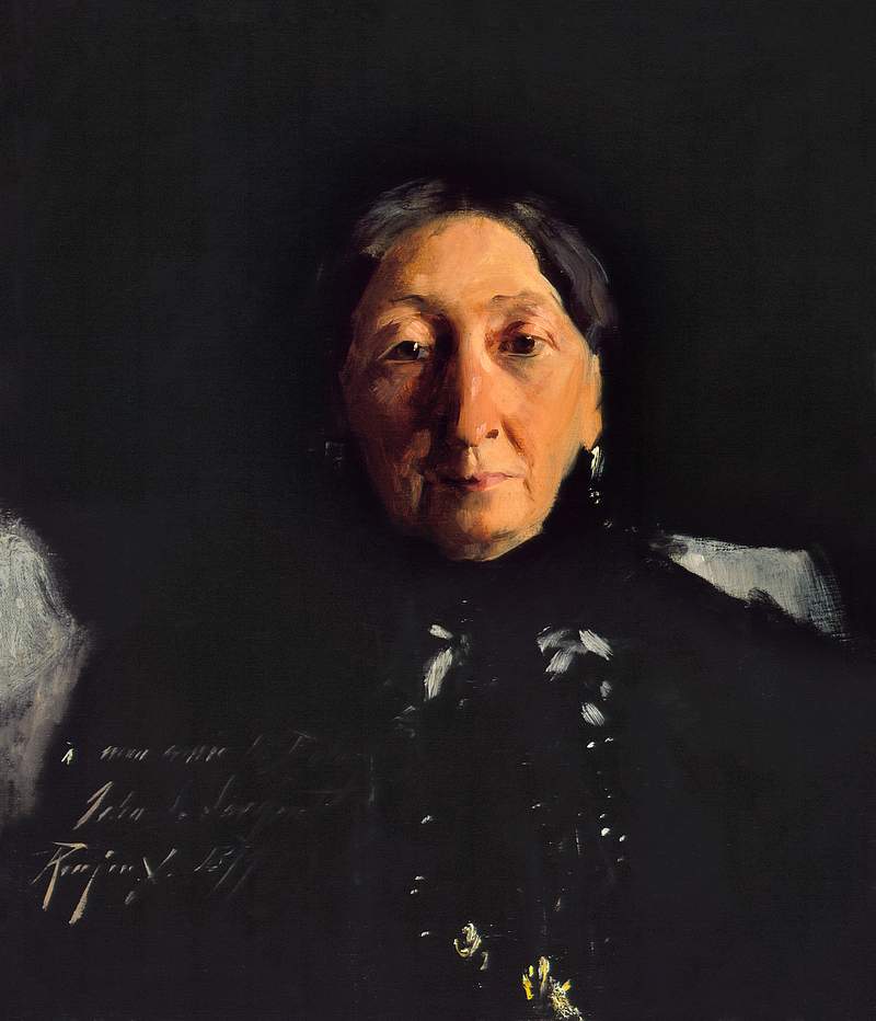 Mme. François Buloz (Christine Blaze) (1879) by John Singer Sargent. Original from The Los Angeles County Museum of…