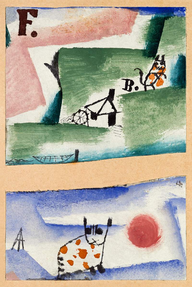 Tomcat's Turf (1919) by Paul Klee. Original from The MET Museum. Digitally enhanced by rawpixel.