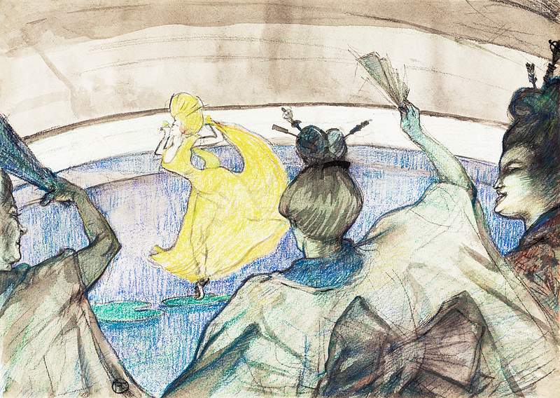At the Circus (1899) painting in high resolution by Henri de Toulouse–Lautrec. Original from Detroit Institute of Arts.…