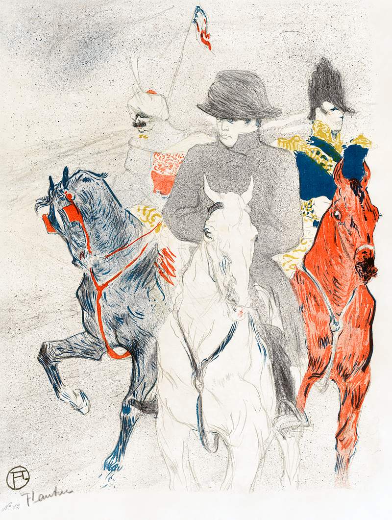 Napoleon (1895) print in high resolution by Henri de Toulouse–Lautrec. Original from The Cleveland Museum of Art.…