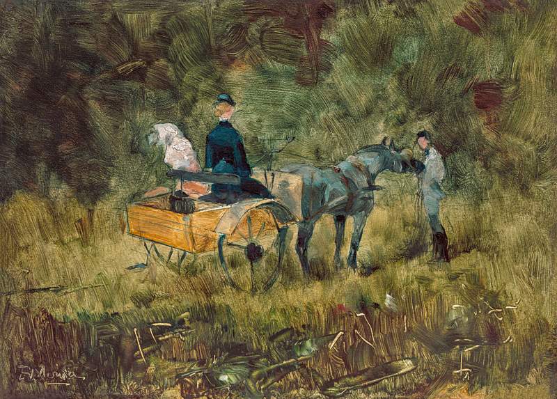 The Trap (1880) painting in high resolution by Henri de Toulouse–Lautrec. Original from National Gallery of Art.…