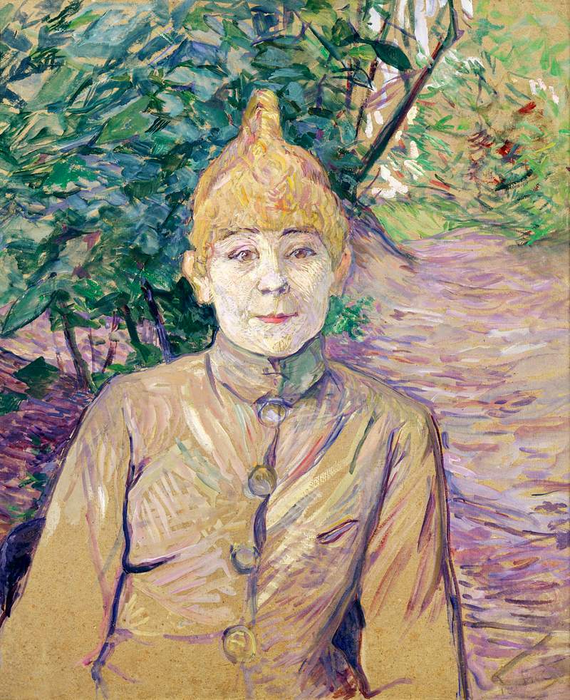 The Streetwalker (ca.1890–1891) painting in high resolution by Henri de Toulouse–Lautrec. Original from The MET…