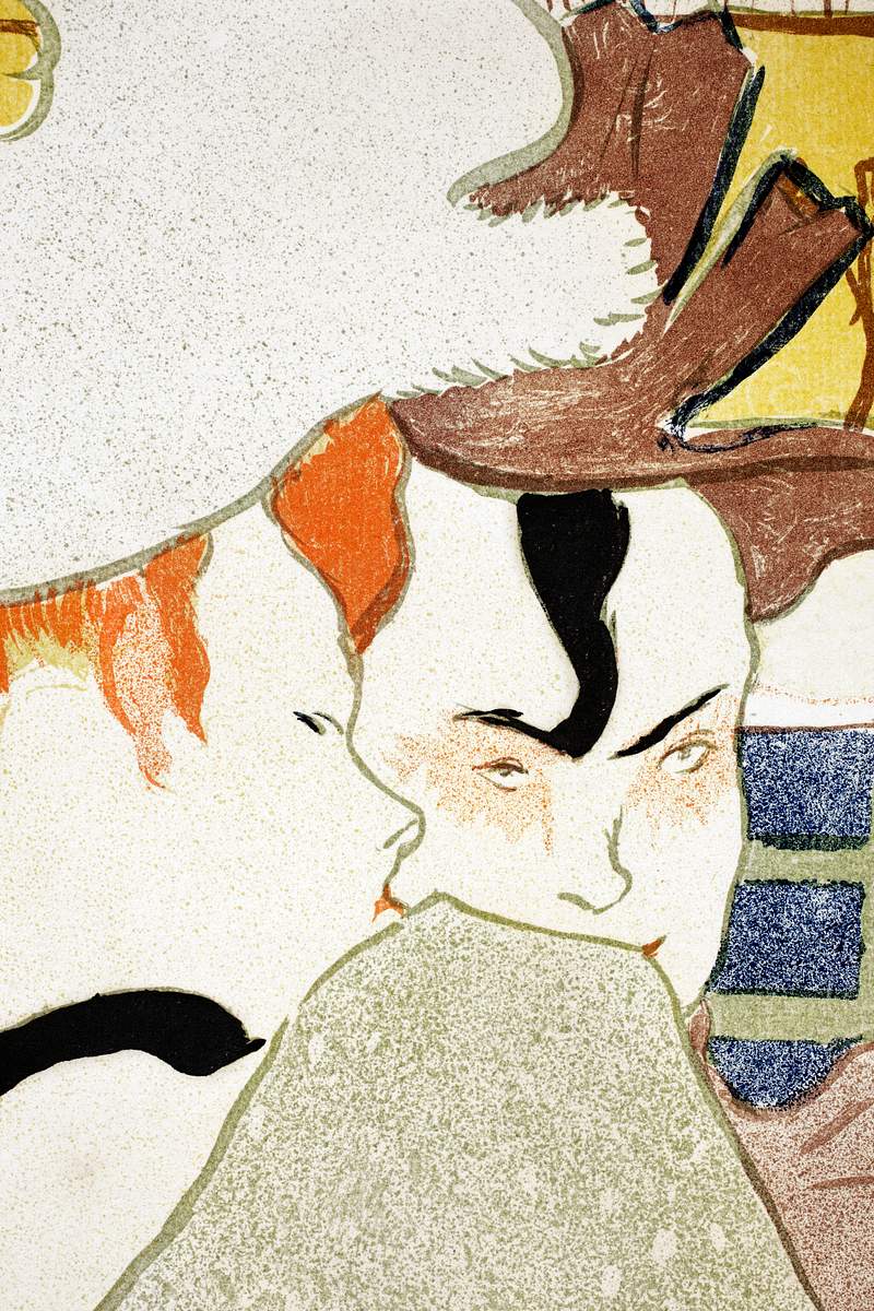 L' Anglais au Moulin Rouge (1892) print in high resolution by Henri de Toulouse–Lautrec. Original from The National…