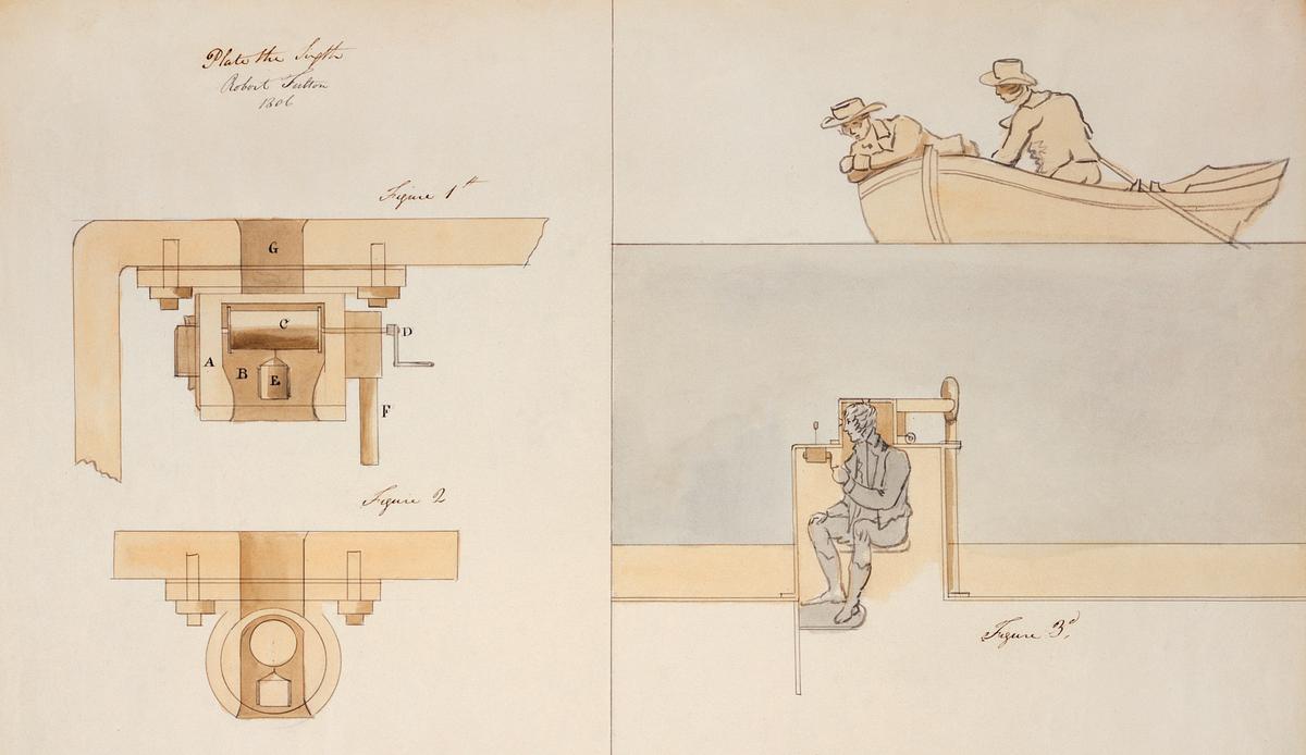 Illustration by an American engineer and… | Free public domain illustration Illustration by an American engineer and inventor, Robert Fulton (1765-1815), of cock cavity and wheel details for Plunging…