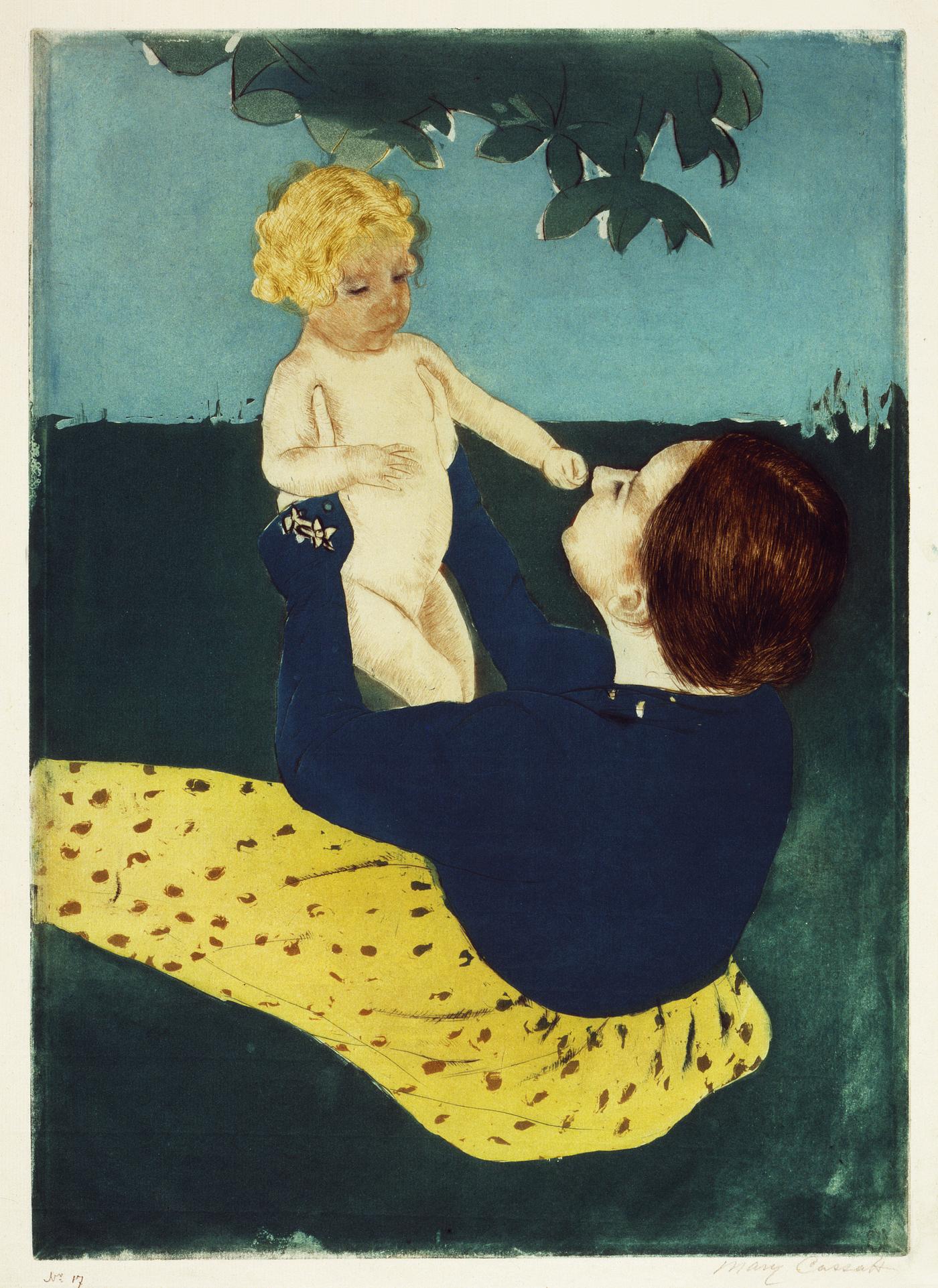 Under the Horse Chestnut Tree Illustration by Mary Cassatt (1844-1926). Original from Library of Congress. Digitally... Under the Horse Chestnut Tree Illustration by Mary Cassatt (1844-1926). Original from Library of Congress. Digitally...