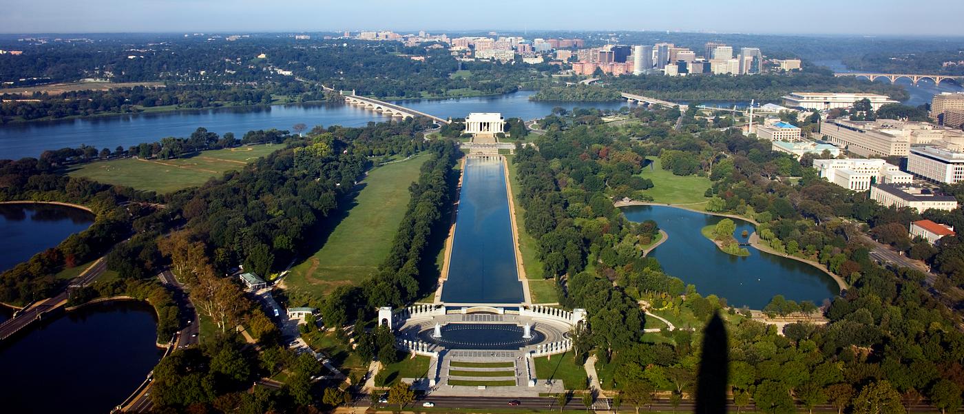 Lincoln Memorial taken from the Washington Monument. Original image from Carol M. Highsmith’s America, Library of... Lincoln Memorial taken from the Washington Monument. Original image from Carol M. Highsmith’s America, Library of...