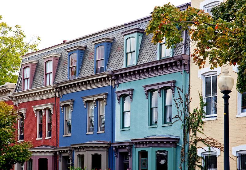 Row houses located near intersection of 5th Street and Independence Avenue, SE, Washington, D.C. Original image from Carol M. Highsmith’s America, Library of Congress collection. Digitally enhanced by rawpixel. Row houses located near intersection of 5th Street and Independence Avenue, SE, Washington, D.C. Original image from Carol M.…