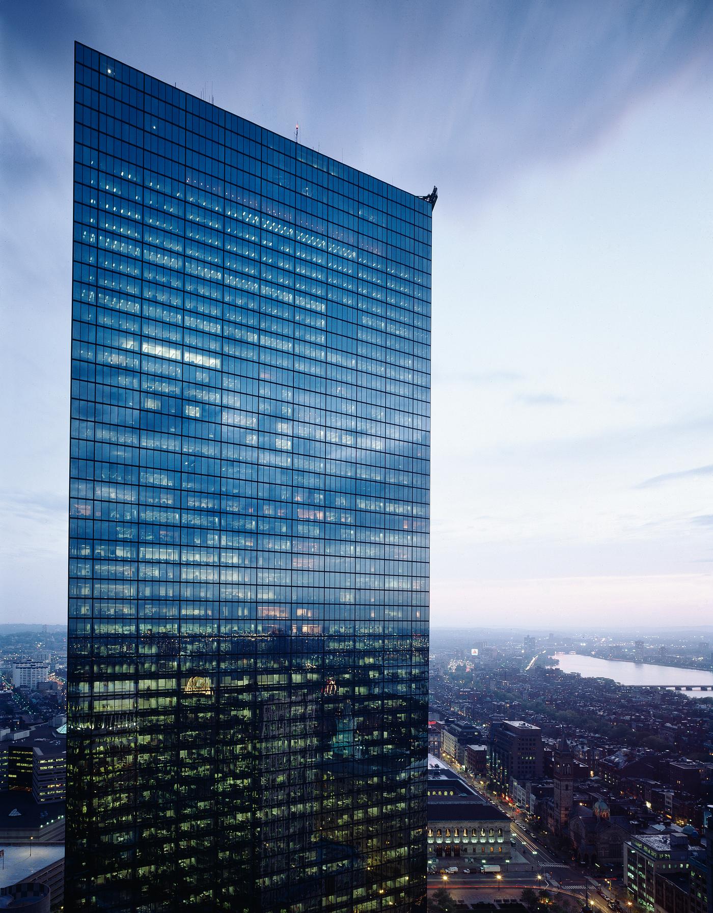 Dramatic View of Boston's John Hancock Building. Original image from Carol M. Highsmith’s America, Library of... Dramatic View of Boston's John Hancock Building. Original image from Carol M. Highsmith’s America, Library of...