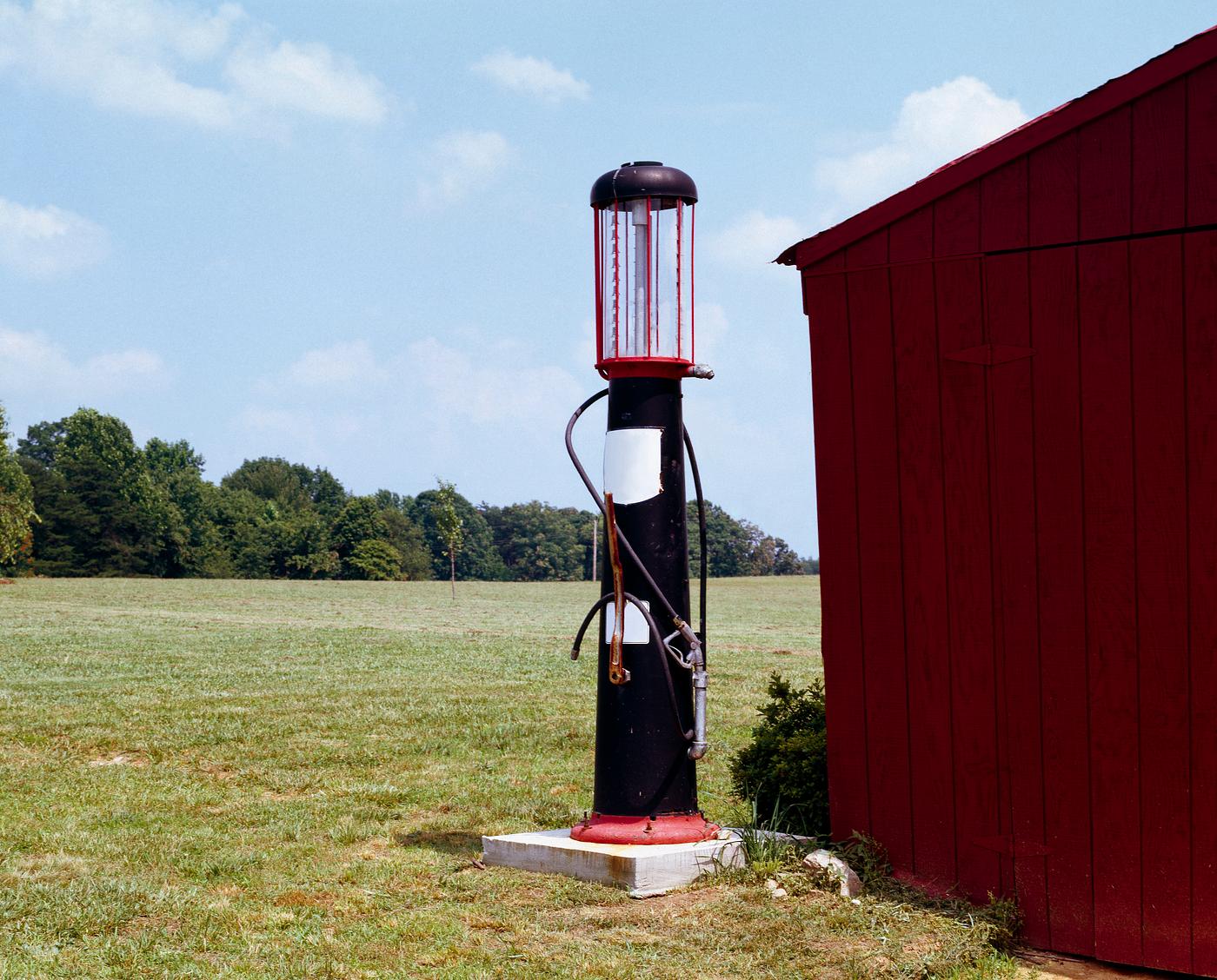 Old Gasoline Pump in rural Virginia. Original image from Carol M. Highsmith’s America, Library of Congress collection... Old Gasoline Pump in rural Virginia. Original image from Carol M. Highsmith’s America, Library of Congress collection...