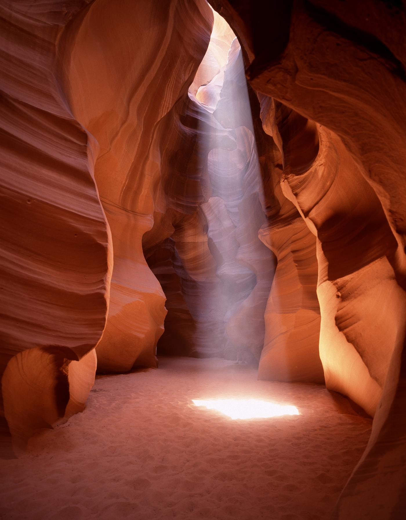 Stunning Light Shaft, Arizona Slot Canyon. Original image from Carol M. Highsmith’s America, Library of Congress... Stunning Light Shaft, Arizona Slot Canyon. Original image from Carol M. Highsmith’s America, Library of Congress...