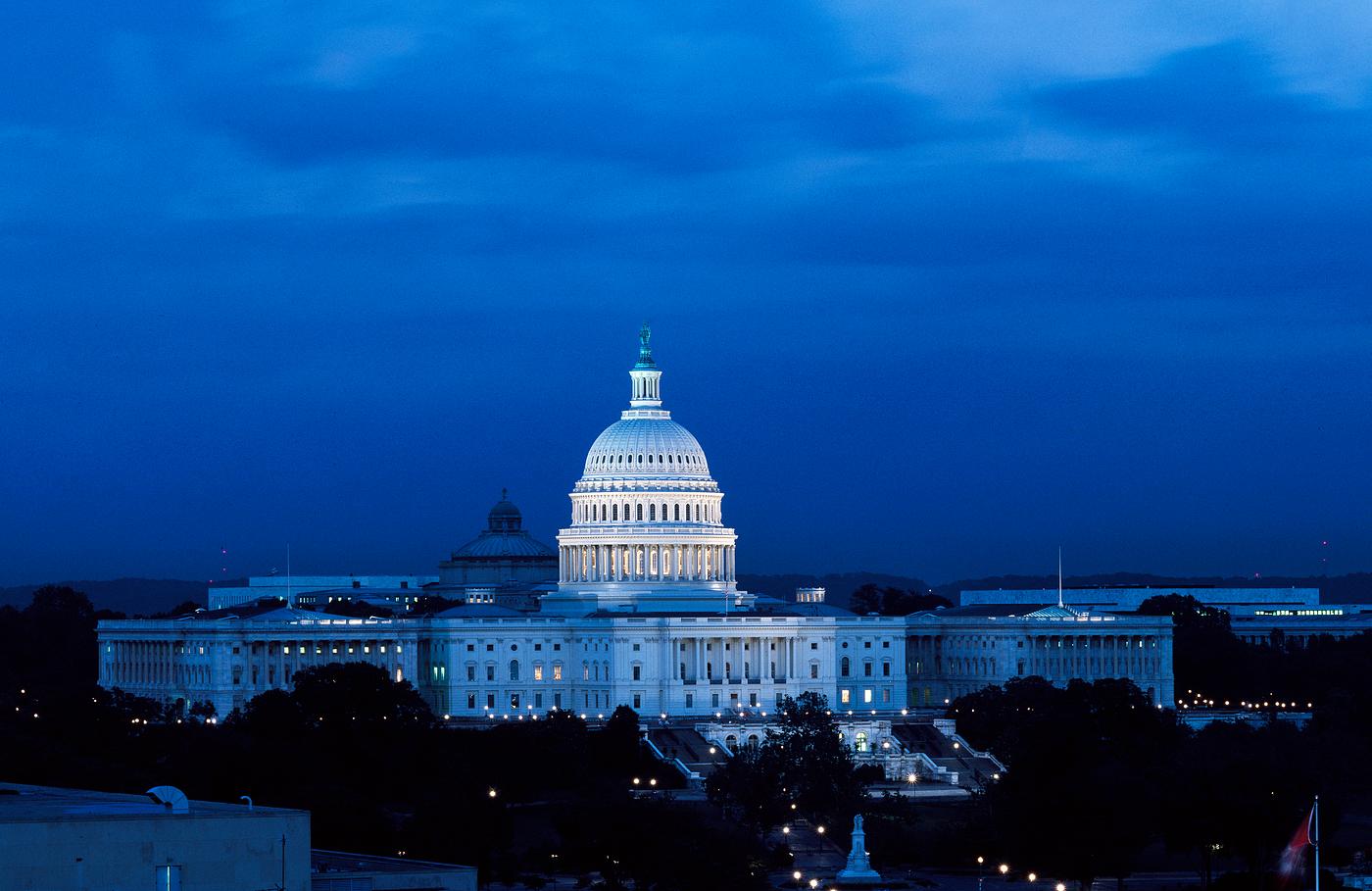 Capitol Hill at night. Original image from Carol M. Highsmith's America, Library of Congress collection. Digitally... Capitol Hill at night. Original image from Carol M. Highsmith's America, Library of Congress collection. Digitally...