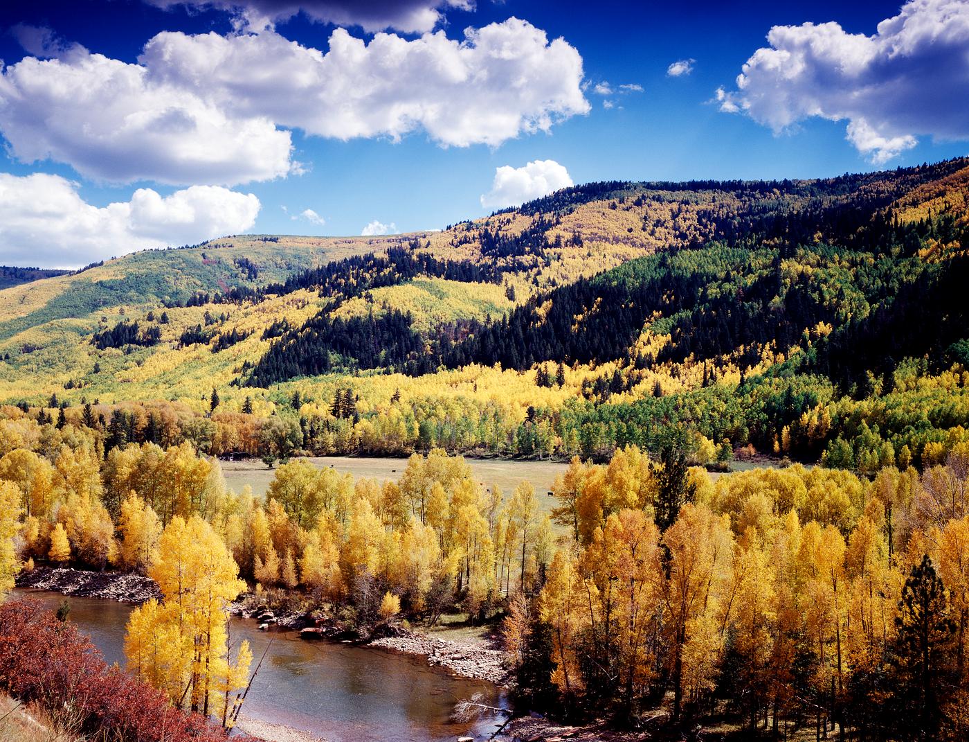 Colorado's Dolores River Valley in autumn - Original image from Carol M. Highsmith’s America, Library of Congress... Colorado's Dolores River Valley in autumn - Original image from Carol M. Highsmith’s America, Library of Congress...