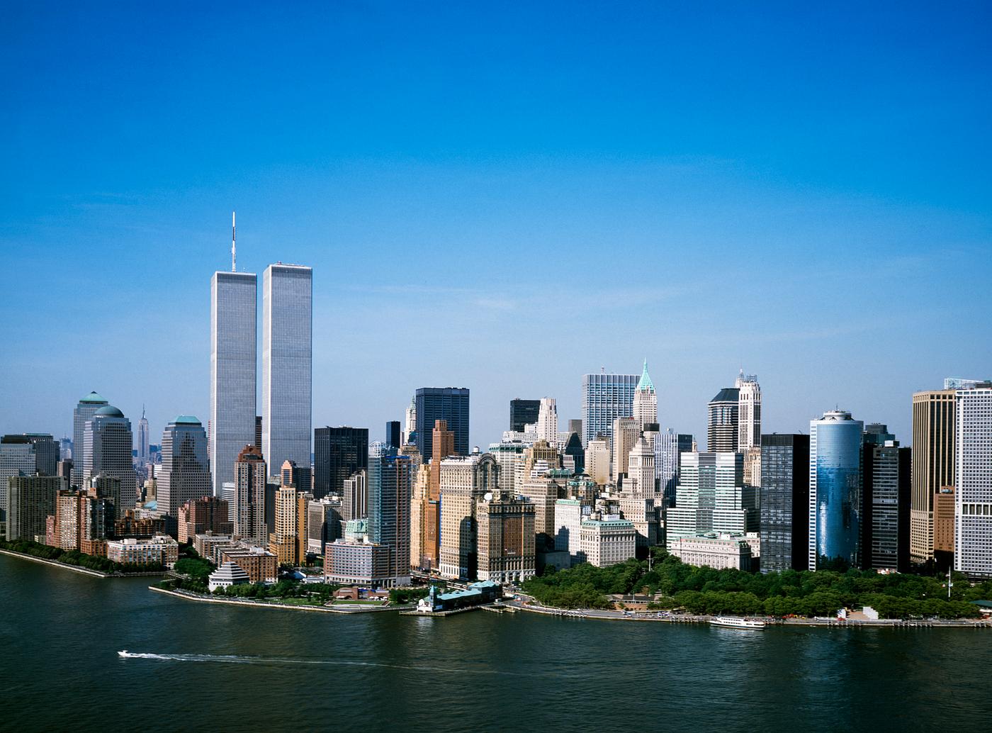 The World Trade Center taken a month before 9/11. Original image from Carol M. Highsmith’s America, Library of... The World Trade Center taken a month before 9/11. Original image from Carol M. Highsmith’s America, Library of...