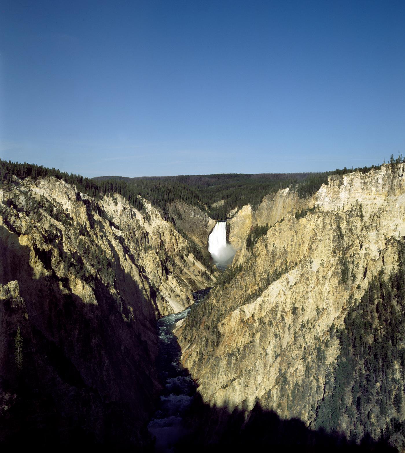 Water Fall at Yellowstone National Park. Original image from Carol M. Highsmith’s America, Library of Congress... Water Fall at Yellowstone National Park. Original image from Carol M. Highsmith’s America, Library of Congress...