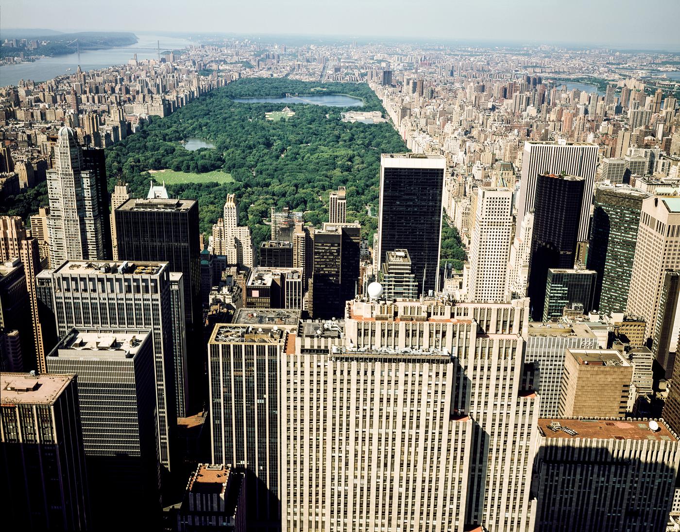 Aerial view of New York City Central Park in 2001. Original image from Carol M. Highsmith’s America, Library of... Aerial view of New York City Central Park in 2001. Original image from Carol M. Highsmith’s America, Library of...