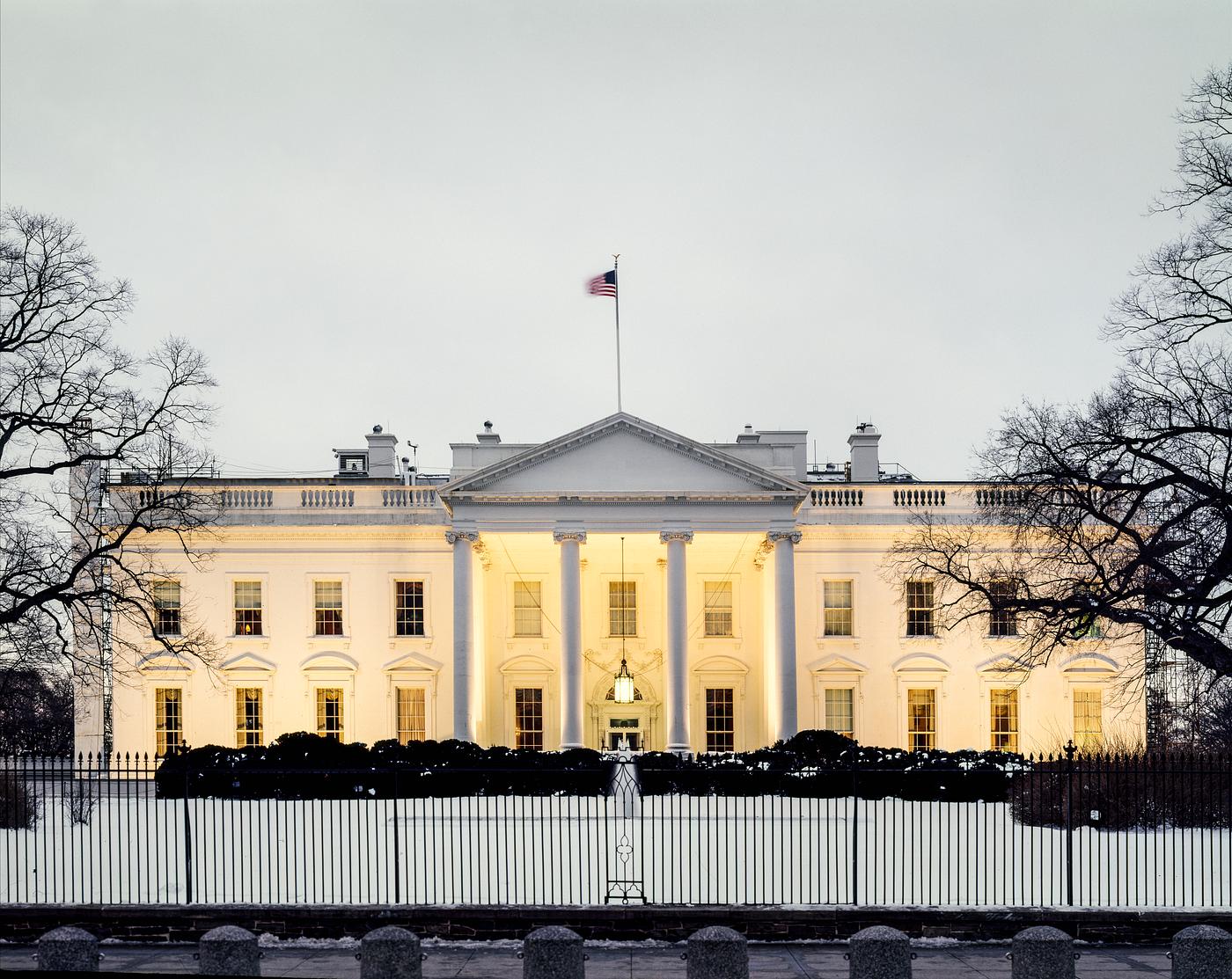 White House at dusk. Original image from Carol M. Highsmith’s America, Library of Congress collection. Digitally... White House at dusk. Original image from Carol M. Highsmith’s America, Library of Congress collection. Digitally...