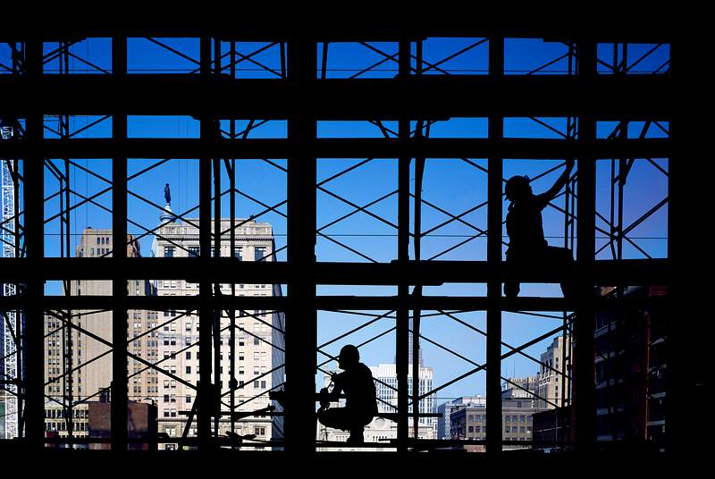 Restoration work on Reading Terminal. Original image from Carol M. Highsmith’s America, Library of Congress collection.…