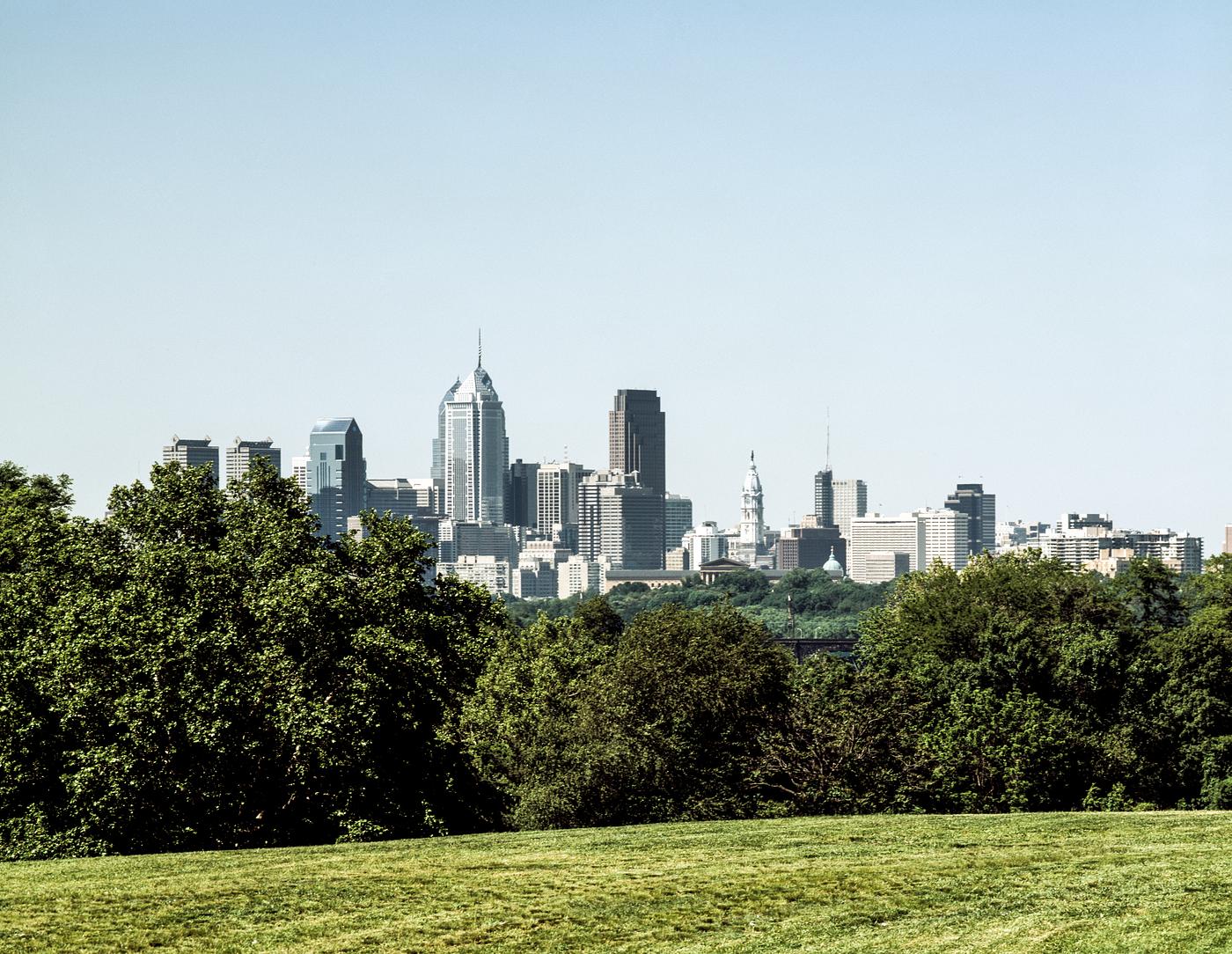 Philadelphia skyline. Original image from Carol M. Highsmith’s America, Library of Congress collection. Digitally... Philadelphia skyline. Original image from Carol M. Highsmith’s America, Library of Congress collection. Digitally...