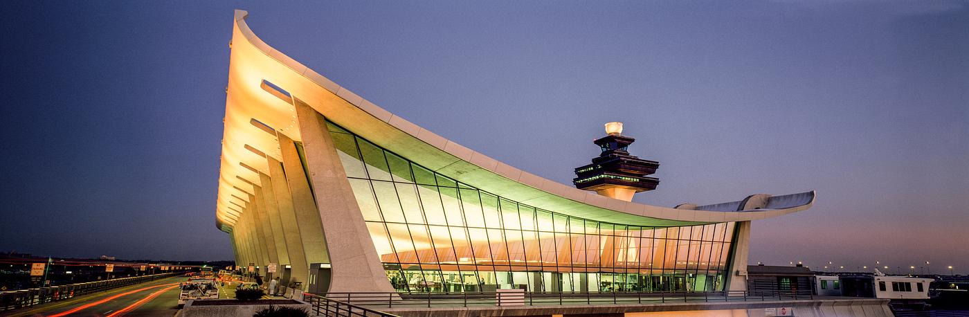 Dulles Airport. Original image from Carol M. Highsmith’s America, Library of Congress collection. Digitally enhanced... Dulles Airport. Original image from Carol M. Highsmith’s America, Library of Congress collection. Digitally enhanced...