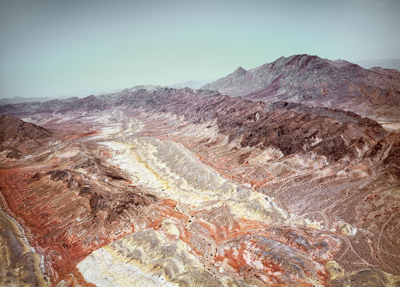 The barren Nevada desert near Las Vegas. Original image from Carol M. Highsmith’s America, Library of Congress... The barren Nevada desert near Las Vegas. Original image from Carol M. Highsmith’s America, Library of Congress...