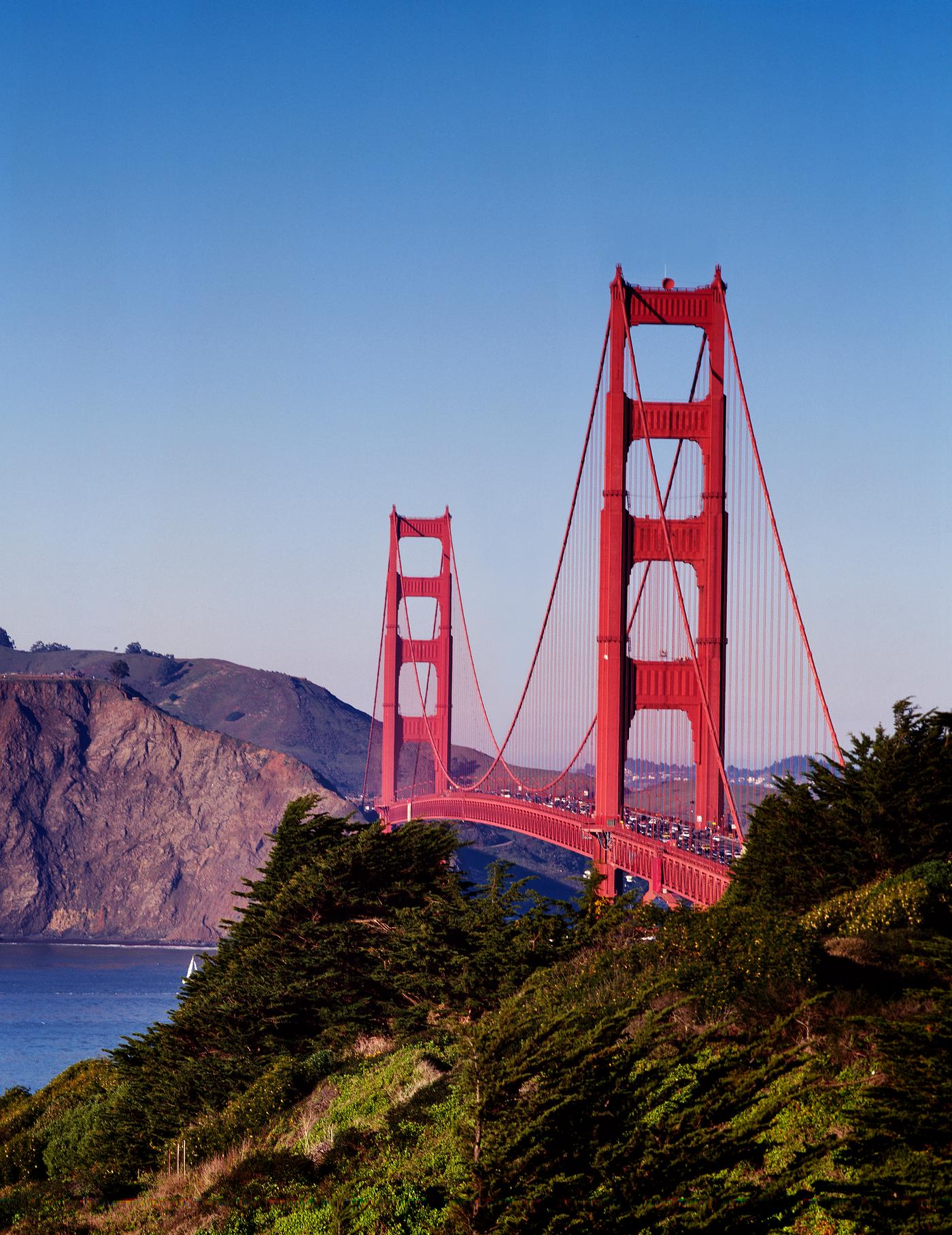 Golden gate bridge, San Fransisco USA - Original image from Carol M. Highsmith’s America, Library of Congress... Golden gate bridge, San Fransisco USA - Original image from Carol M. Highsmith’s America, Library of Congress...